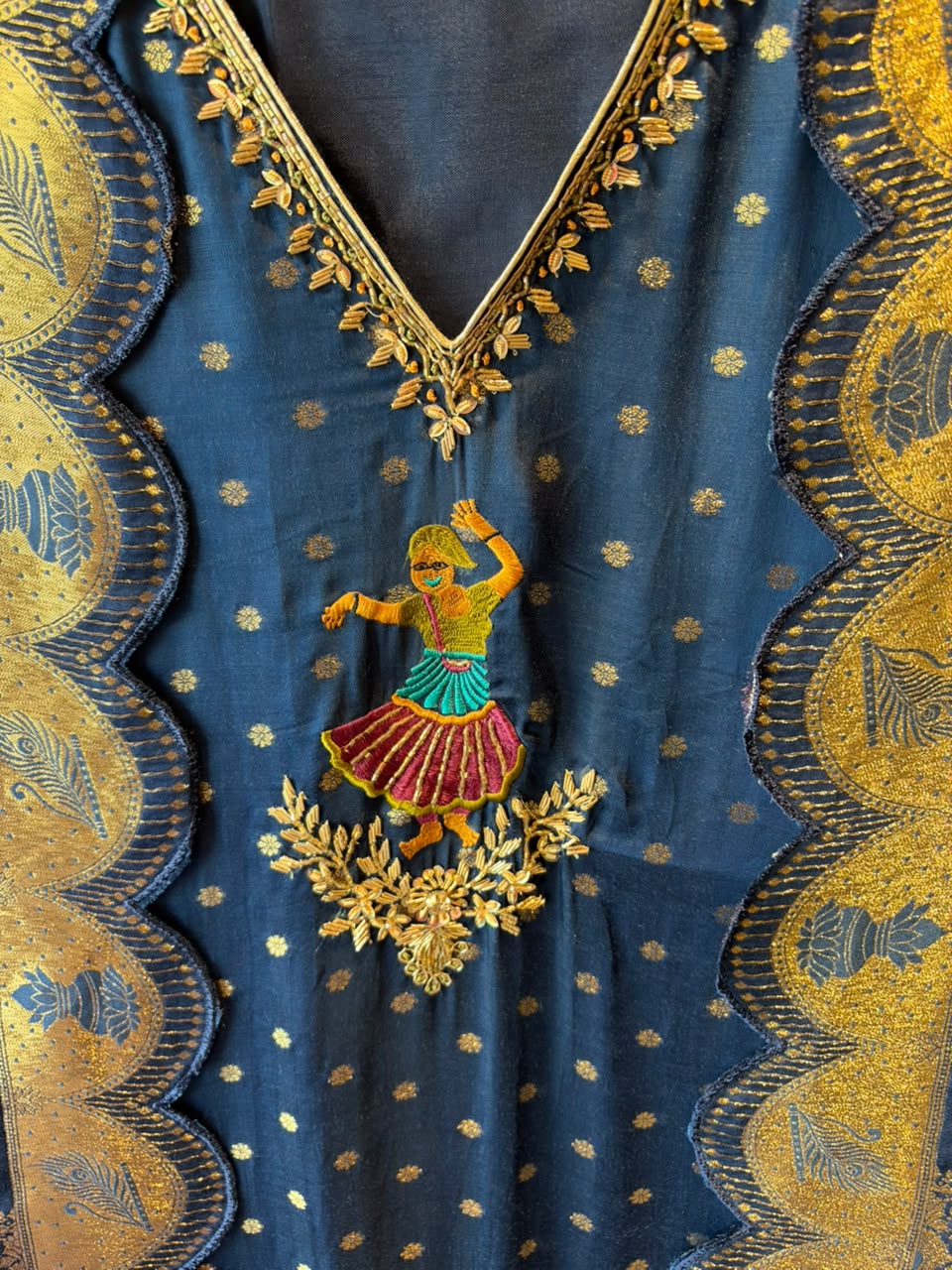 Traditional Embroidered Suit Set