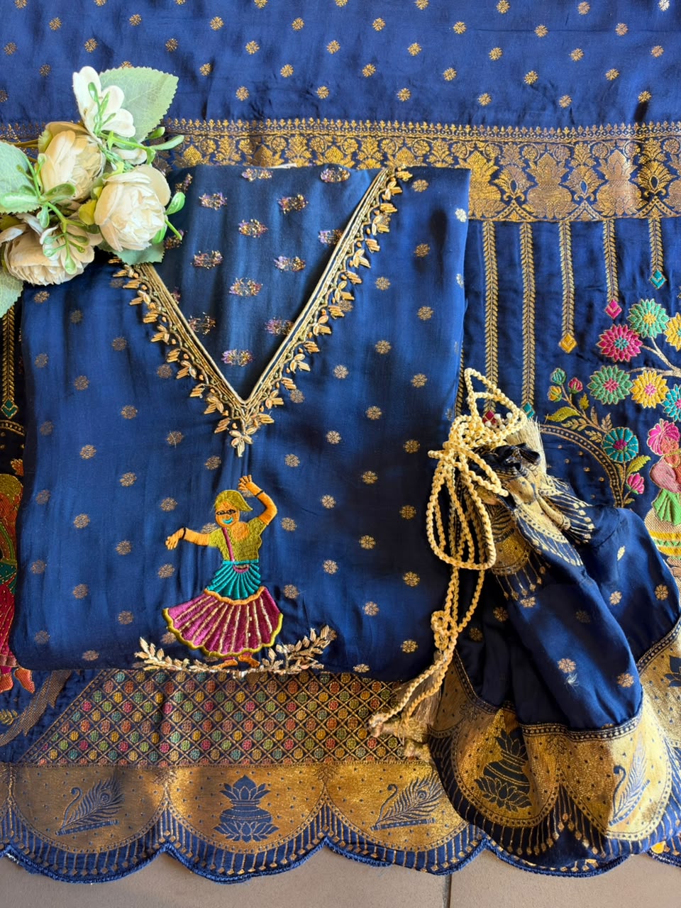 Traditional Embroidered Suit Set