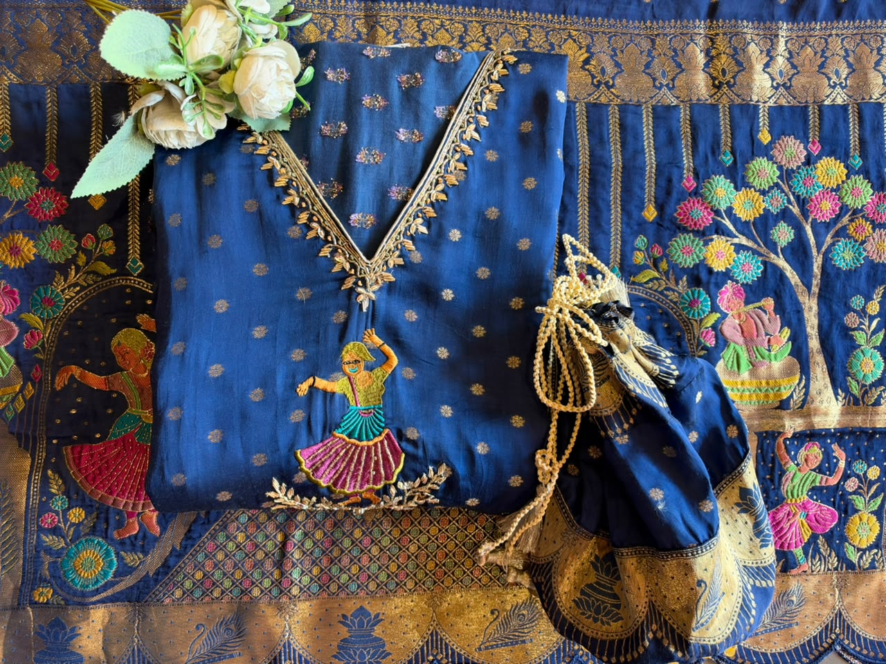 Traditional Embroidered Suit Set