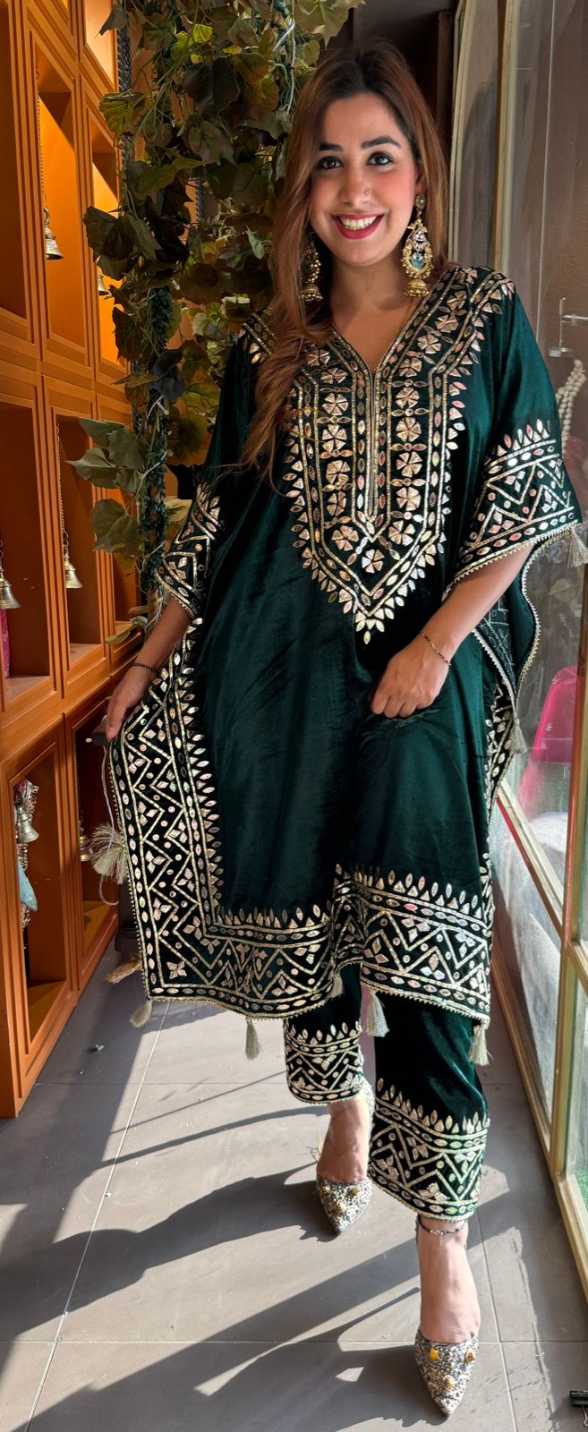 Shop Our Latest launch of Velvet kaaftan this winter season