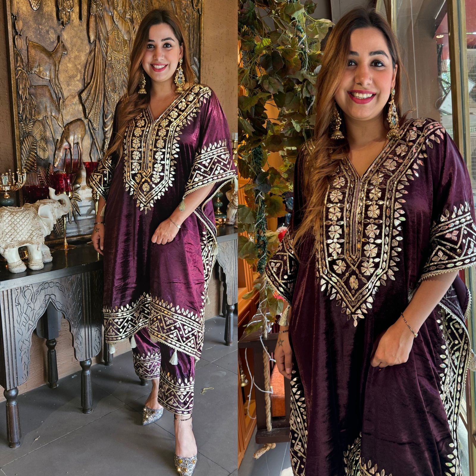 Shop Our Latest launch of Velvet kaaftan this winter season