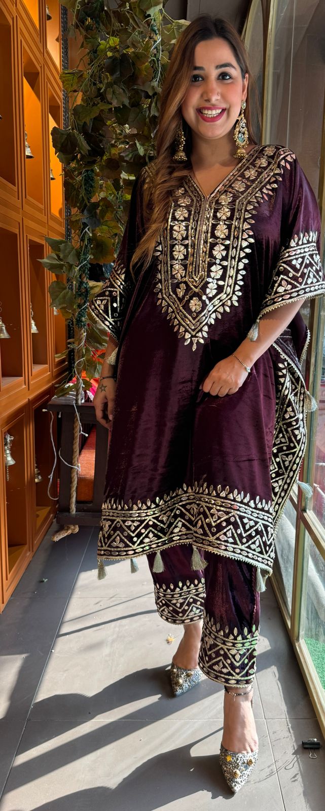 Shop Our Latest launch of Velvet kaaftan this winter season