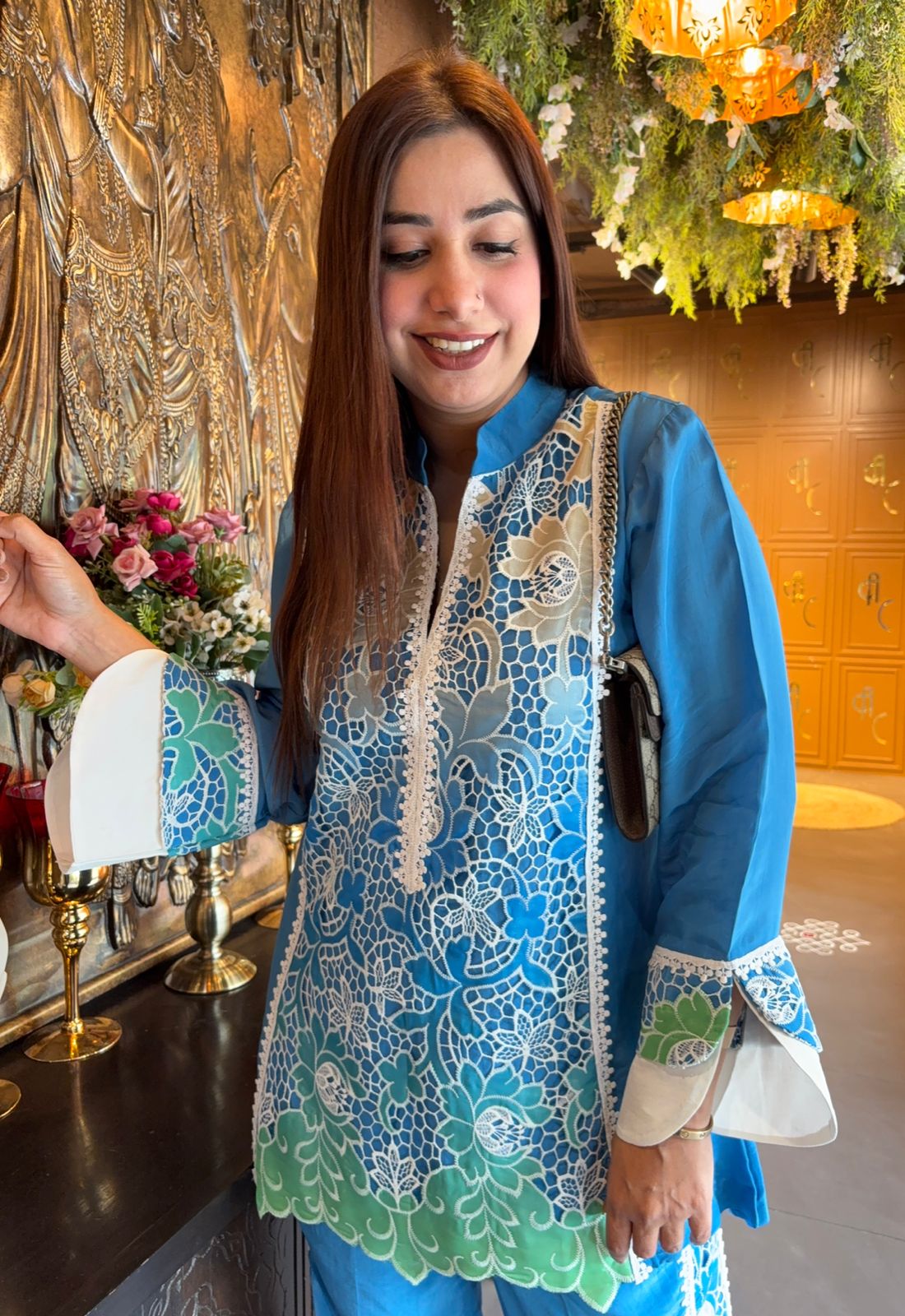 Pure Crepe designer Coord Set