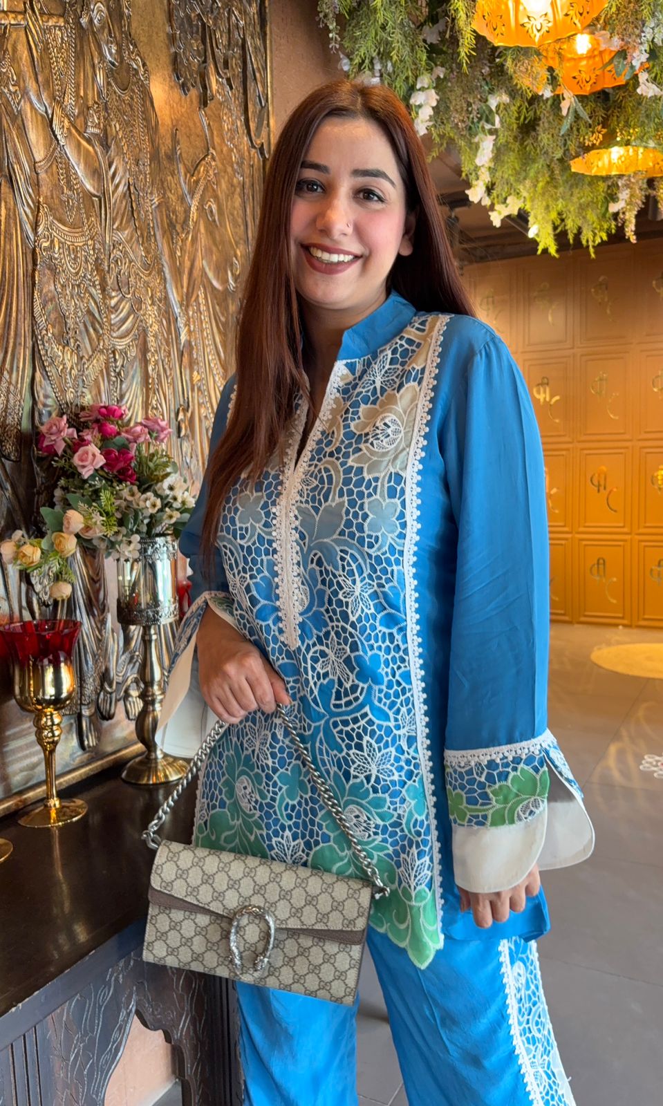 Pure Crepe designer Coord Set