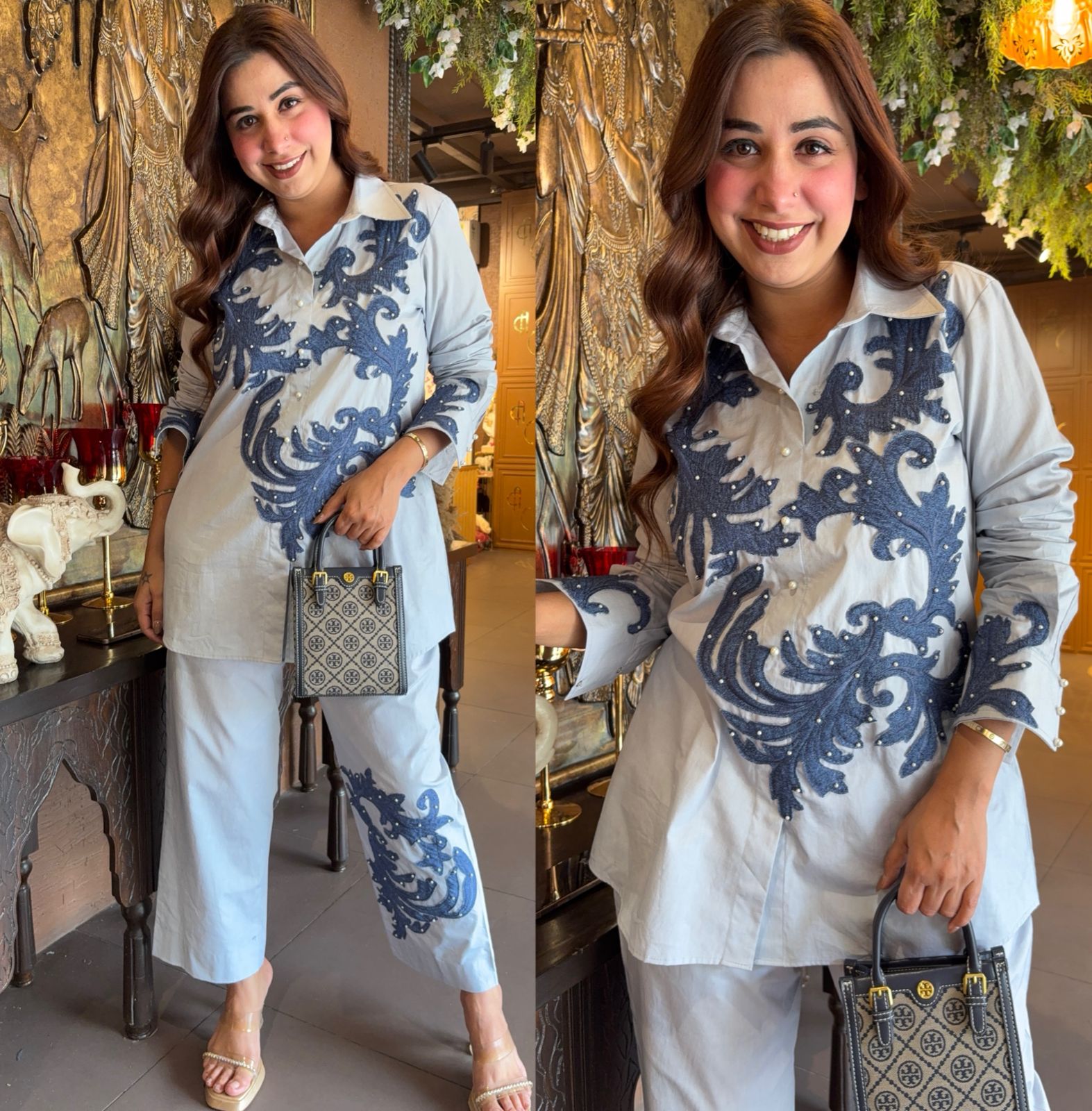 Pure cotton base of the shirt