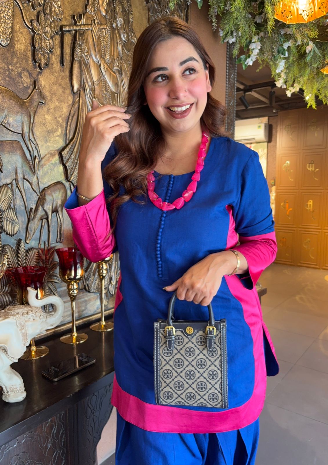 Pure cotton linen Coord set