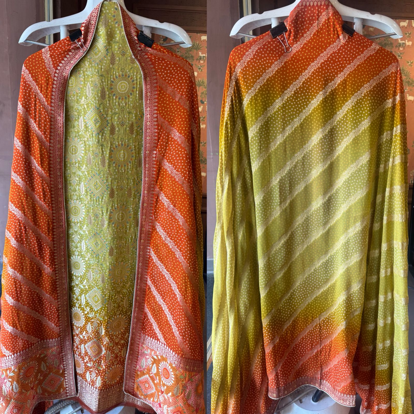 New banarsi collections With ombré shading