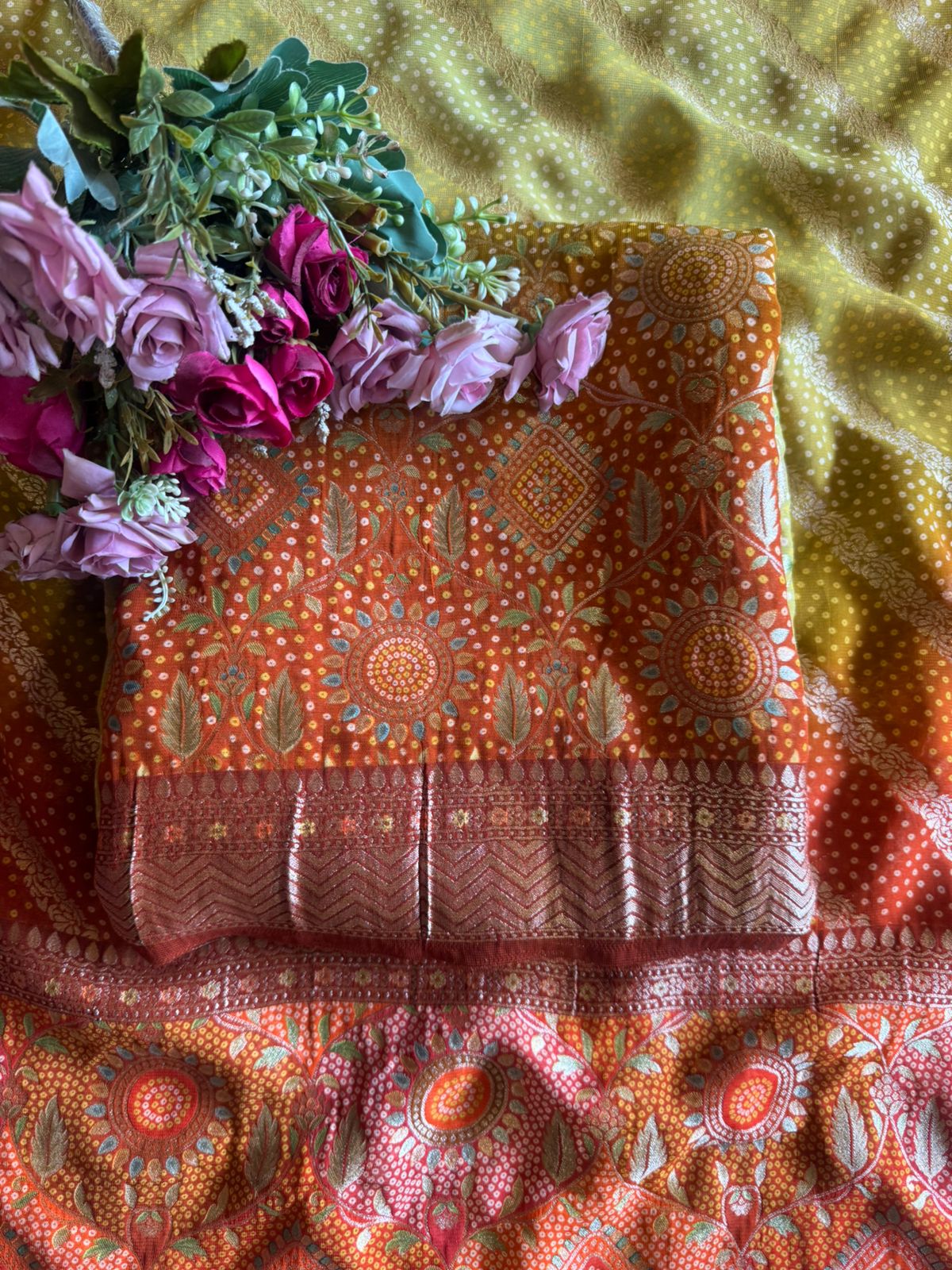 New banarsi collections With ombré shading