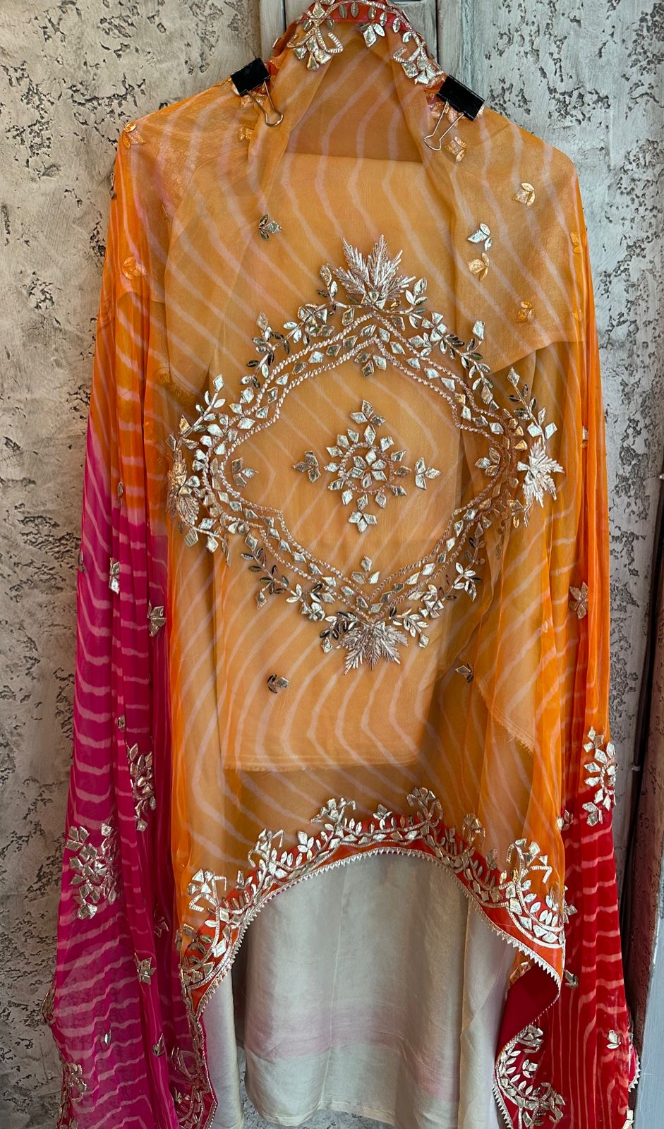 Pure Silk jacquard Unstitched full size shirt