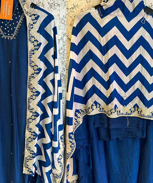 Pure silk Shirt with Swaroski highlight