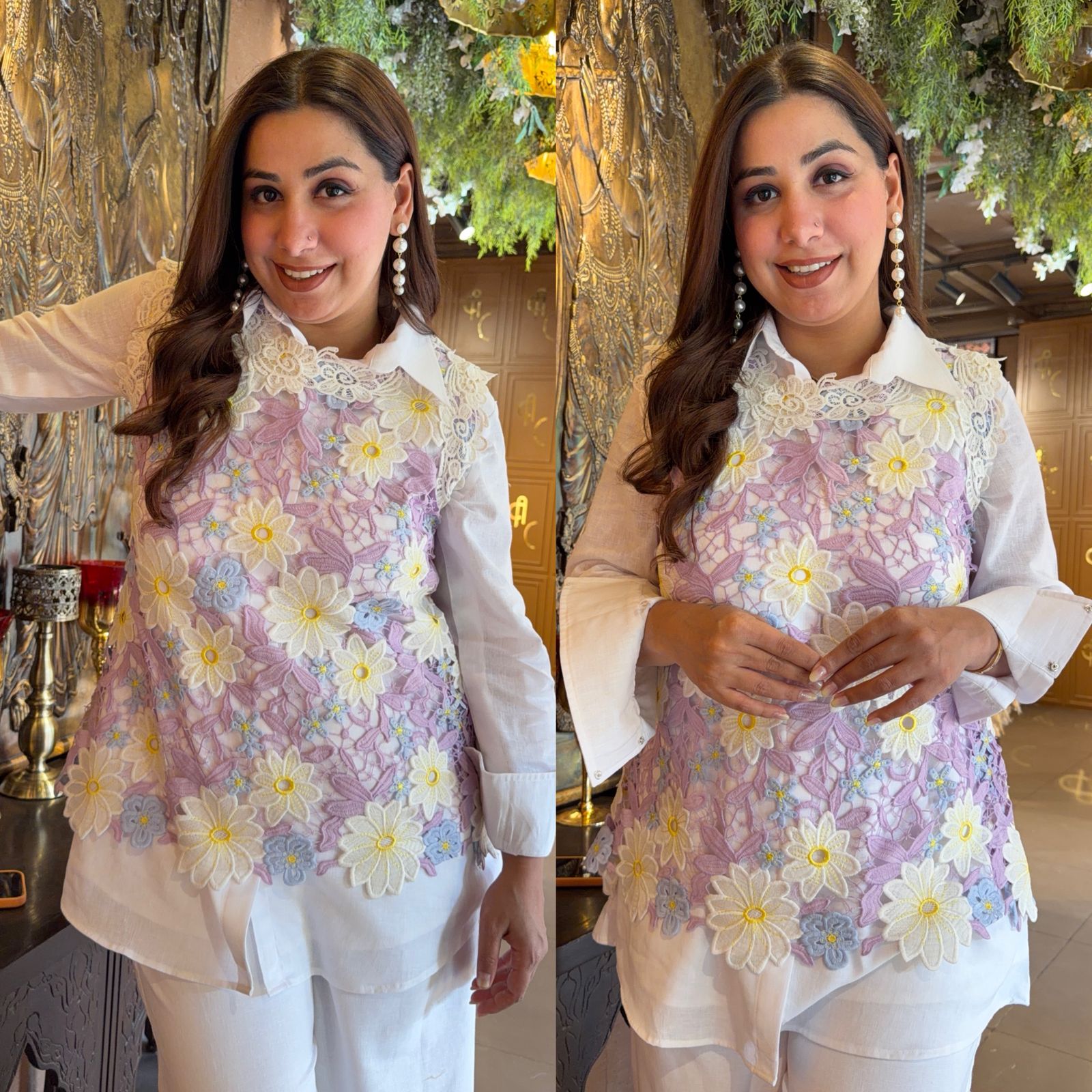 DESIGNER THREE PIECE COORD SET
